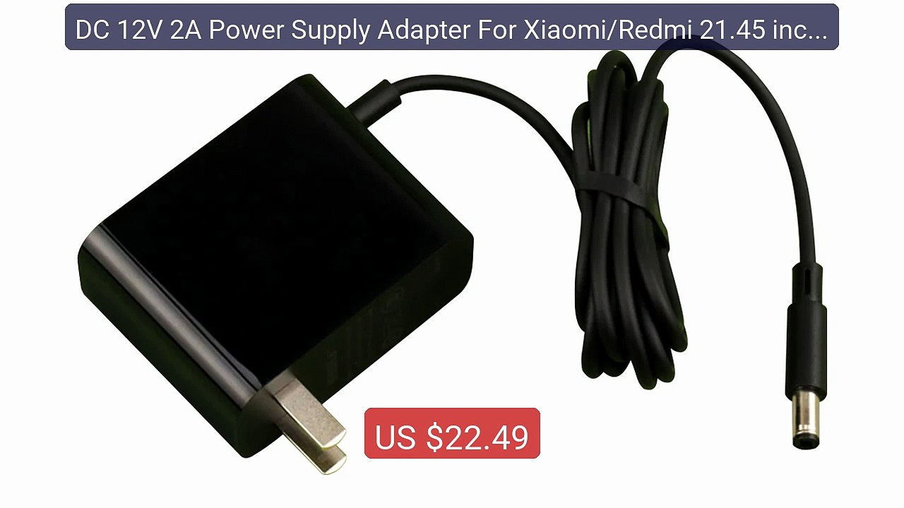 DC 12V 2A Power Supply Adapter For Xiaomi/Redmi 21.45 inches ... -- Amazing Value 2026 | Must Have!