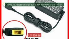 Laptop Ac Adapter Charger 20V 2.25A 45W for Lenovo Thinkpad... -- Top Pick 2026 | Unbeatable Price!