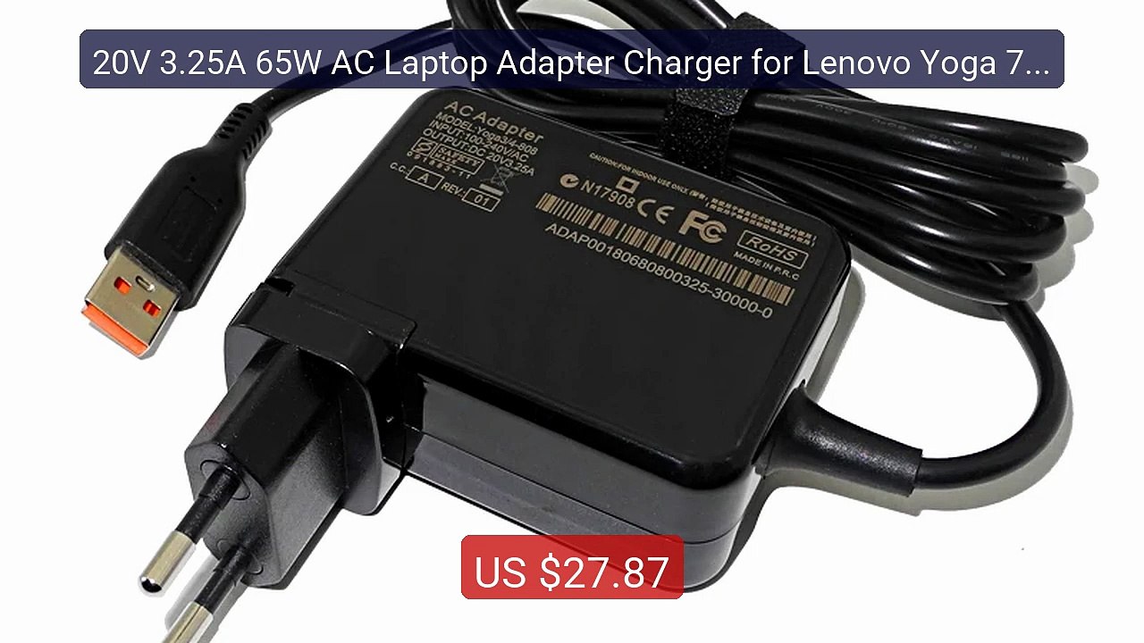 20V 3.25A 65W AC Laptop Adapter Charger for Lenovo Yoga 700... -- Top Pick 2026 | Unbeatable Price!