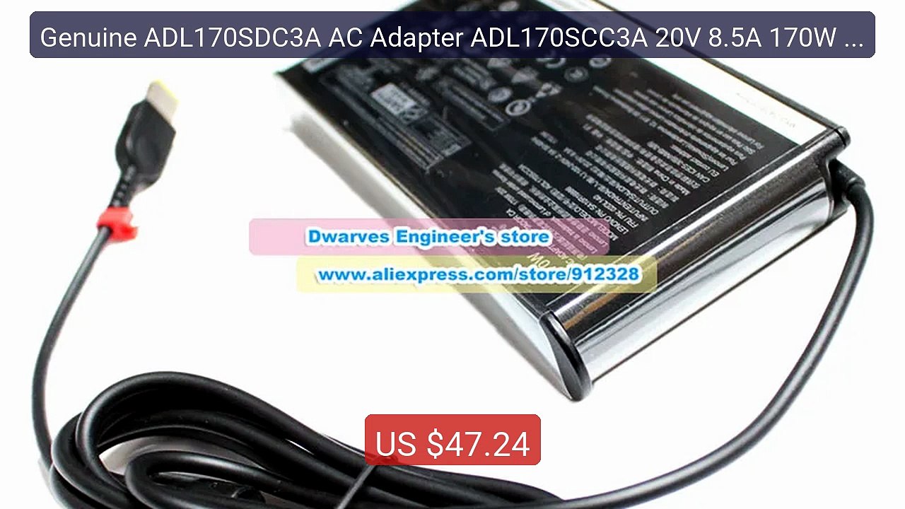 Genuine ADL170SDC3A AC Adapter ADL170SCC3A 20V 8.5A 170W for L... -- Hot Deal 2026 | Limited Offer!