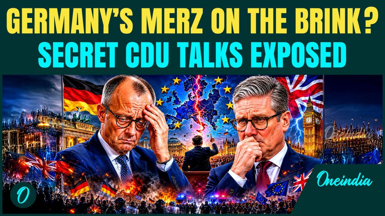 Europe Political Crisis BREAKING: Germany’s Merz TO BE OUSTED? Starmer Cornered in Britain