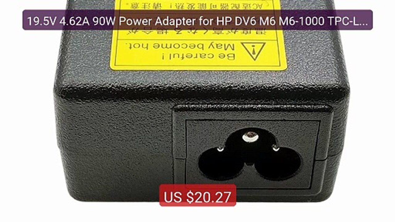 19.5V 4.62A 90W Power Adapter for HP DV6 M6 M6-1000 TPC-LA57 69371... -- Best Deal 2026 | Shop Now!