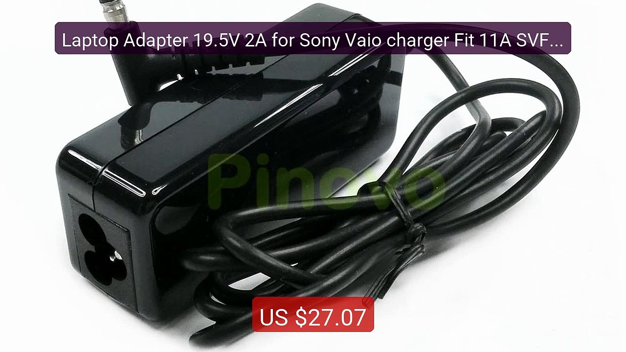 Laptop Adapter 19.5V 2A for Sony Vaio charger Fit 11A SVF11N Fit 1... -- Best Deal 2026 | Shop Now!