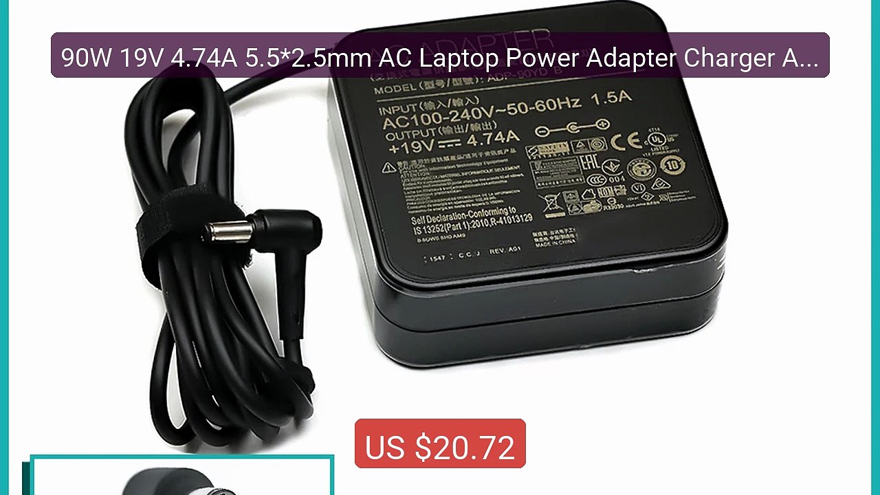 90W 19V 4.74A 5.5*2.5mm AC Laptop Power Adapter Charger ADP-90... -- Best Buy 2026 | Great Quality!