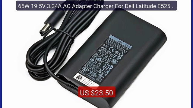 65W 19.5V 3.34A AC Adapter Charger For Dell Latitude E5250 E5... Amazing Value 2026 | Must Have!