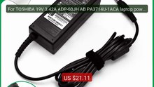 For TOSHIBA 19V 3.42A ADP-60JH AB PA3714U-1ACA laptop power AC... -- Hot Deal 2026 | Limited Offer!