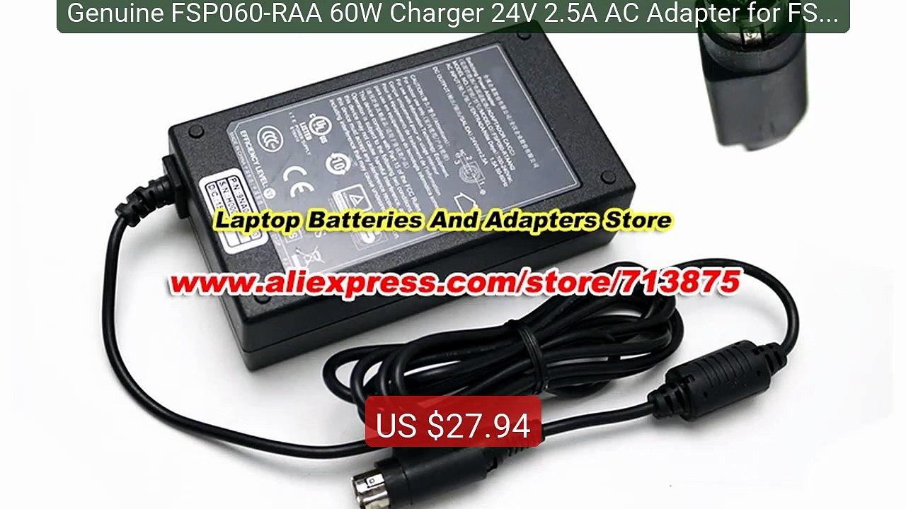 Genuine FSP060-RAA 60W Charger 24V 2.5A AC Adapter for FSP FSP060-R... -- Top Rated 2026 | Buy Now!