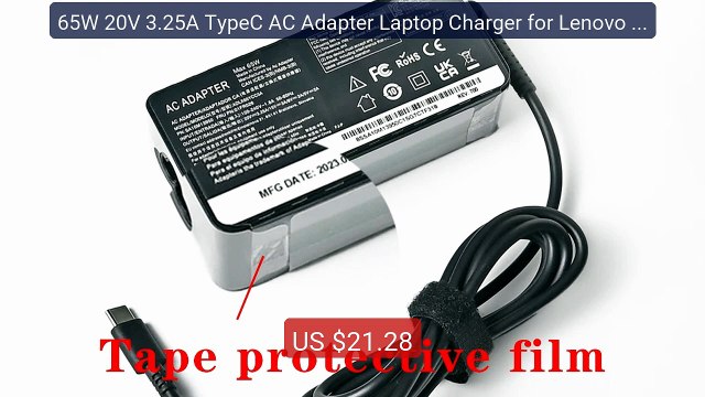 65W 20V 3.25A TypeC AC Adapter Laptop Charger for Lenovo ThinkPad X... Top Rated 2026 | Buy Now!