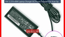 19V 2.37A 45W Laptop Charger AC Power Adapter For Acer Spin 1... -- Amazing Value 2026 | Must Have!