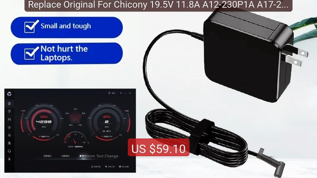 Replace Original For Chicony 19.5V 11.8A A12-230P1A A17-230P1A A230... Top Rated 2026 | Buy Now!