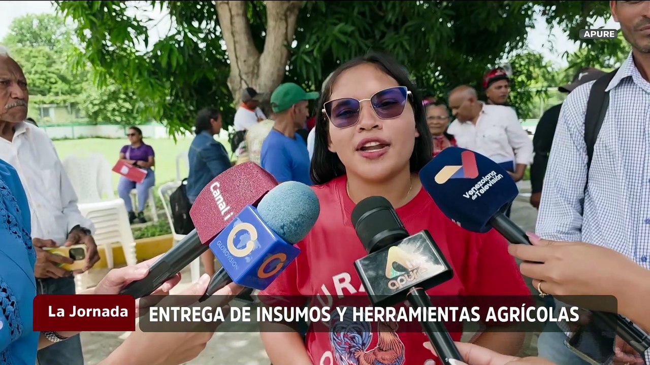 Productores de Apure fueron dotados con herramientas agrícolas para la optimización de las hectáreas