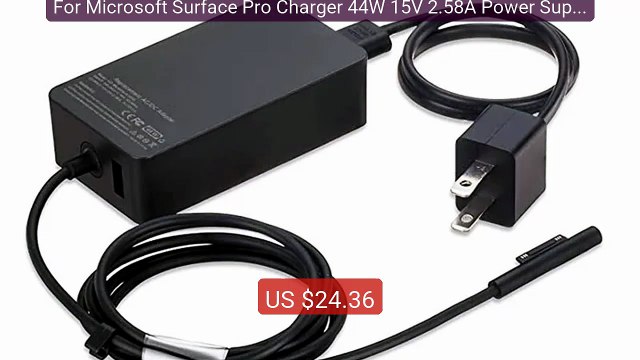 For Microsoft Surface Pro Charger 44W 15V 2.58A Power Suppl... Top Pick 2026 | Unbeatable Price!