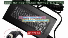 Genuine T535131-2-DT AC Adapter T535081-2-DT 53.5V 0.81A 1.31A Cha... -- Best Deal 2026 | Shop Now!