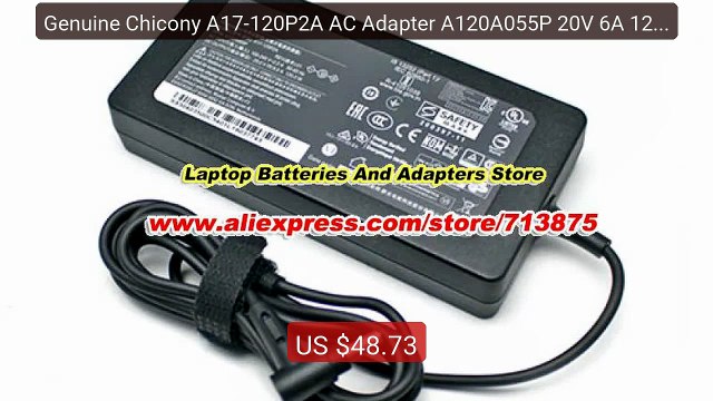 Genuine Chicony A17-120P2A AC Adapter A120A055P 20V 6A 120W for MSI... Top Rated 2026 | Buy Now!