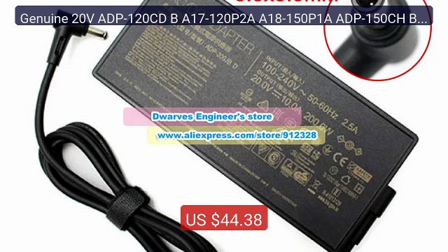 Genuine 20V ADP-120CD B A17-120P2A A18-150P1A ADP-150CH B ADP-... Hot Deal 2026 | Limited Offer!