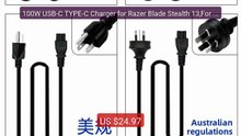 100W USB-C TYPE-C Charger for Razer Blade Stealth 13,For Ms... -- Top Pick 2026 | Unbeatable Price!