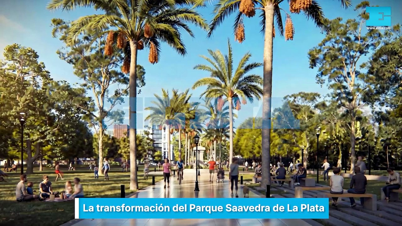 La transformación del Parque Saavedra de La Plata