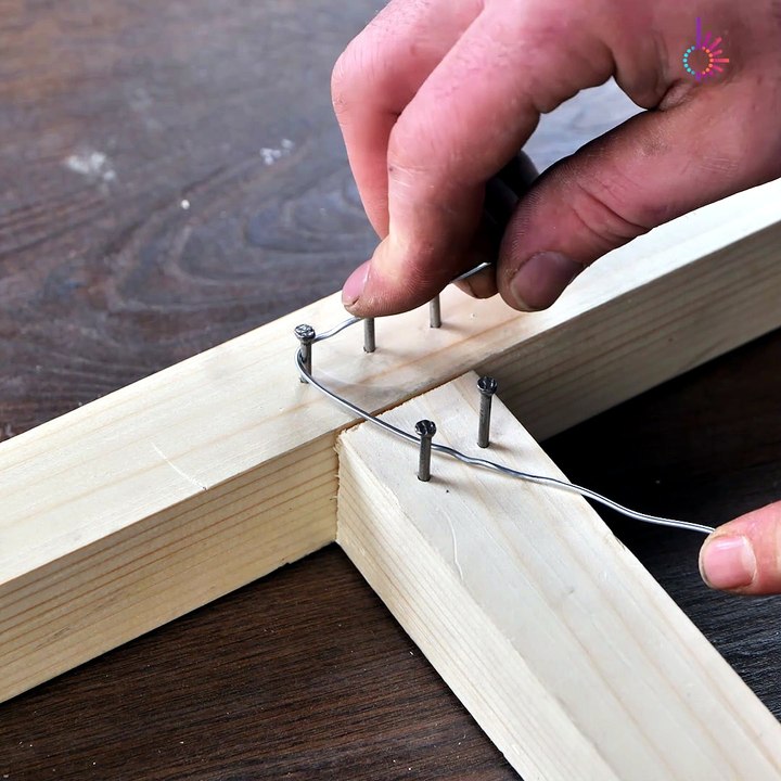 Wood connection with a twist 🔩