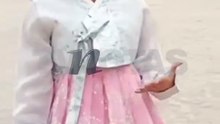 Gaby Ramírez revela cómo disfruta Corea y sorprende al probar el vestuario típico coreano