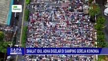 Shalat Idul Adha Digelar di Samping Gereja Koinonia | SAPA MALAM