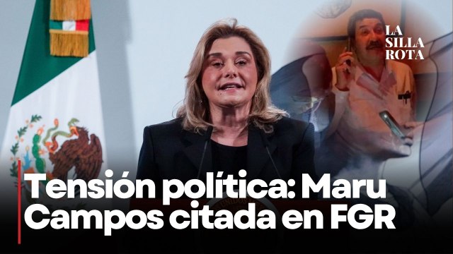 Fiscalía CDMX cita a Maru Campos como imputada y estalla crisis política