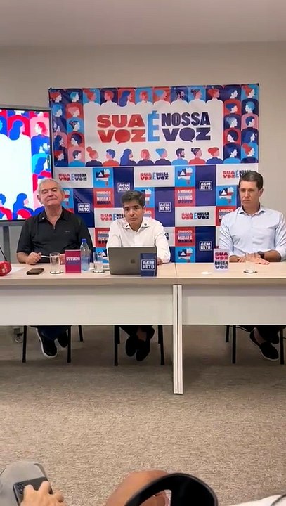ACM Neto rebate Renan Santos após crítica sobre 'falta de ambição'