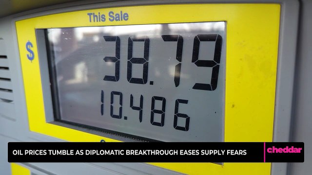 Oil Prices Tumble as Diplomatic Breakthrough Eases Supply Fears