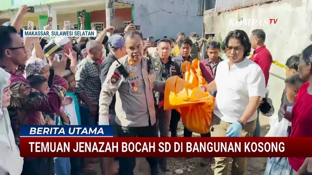 Pembunuh Bocah SD di Bangunan Kosong di Makassar Ditangkap | BERITA UTAMA