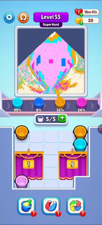 Sand Out Blitz Level 55-56