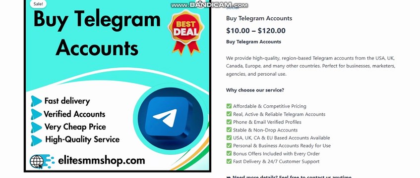 Reliable Sources for Purchasing Telegram Accounts