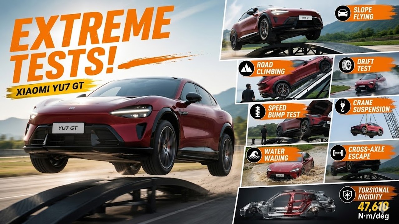 Xiaomi YU7 GT überzeugt mit Allrad-Power und Offroad-Performance