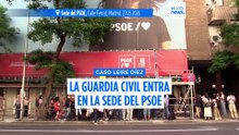 La UCO entra en la sede del PSOE para requerir información por los pagos vinculados a Leire Díez