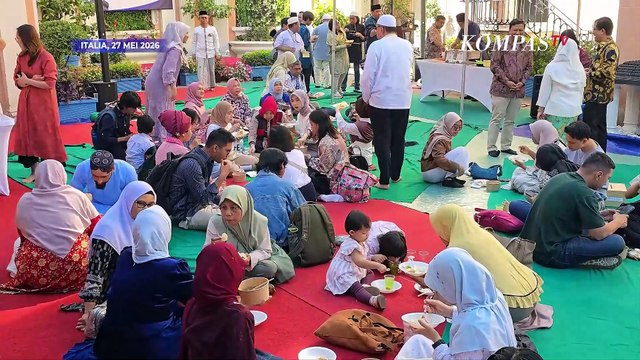 KBRI Roma Gelar Salat Iduladha & Berbagi Kurban untuk WNI di Italia