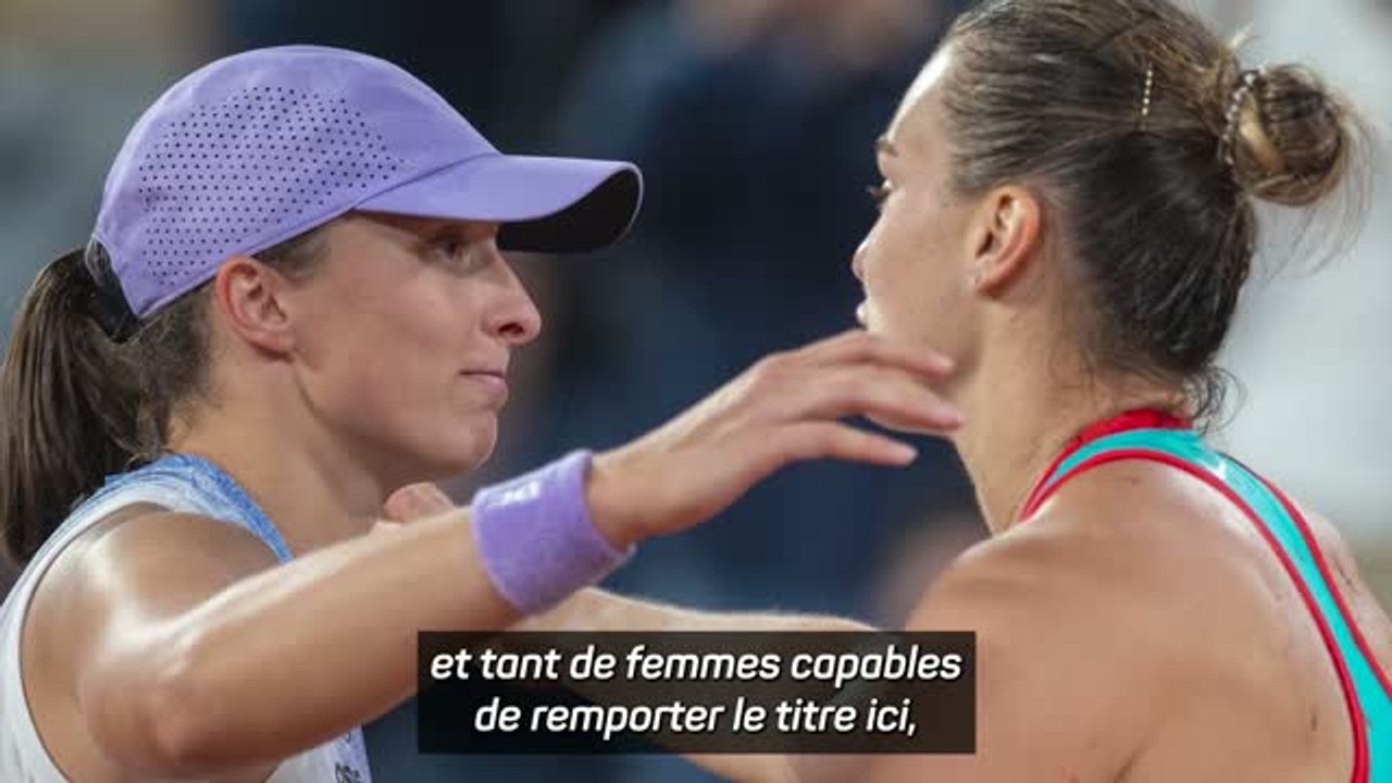 Roland-Garros - Swiatek : "L'ATP ? C'est  sûr, c'est un peu prévisible"