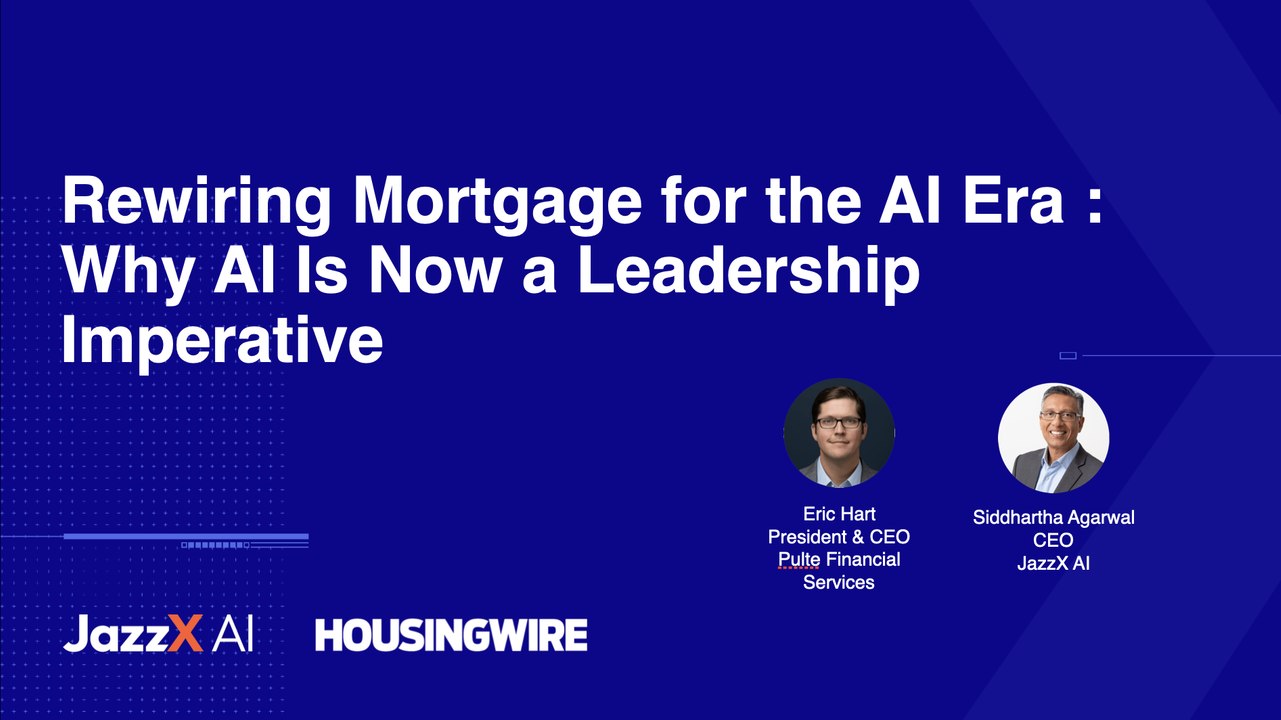 Rewiring Mortgage for the AI Era : Why AI Is Now a Leadership Imperative