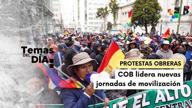 Sindicatos de Bolivia intensifican protestas contra políticas económicas