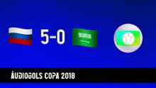 Áudiogols | Rússia 5x0 Arábia Saudita (Globo 2018)