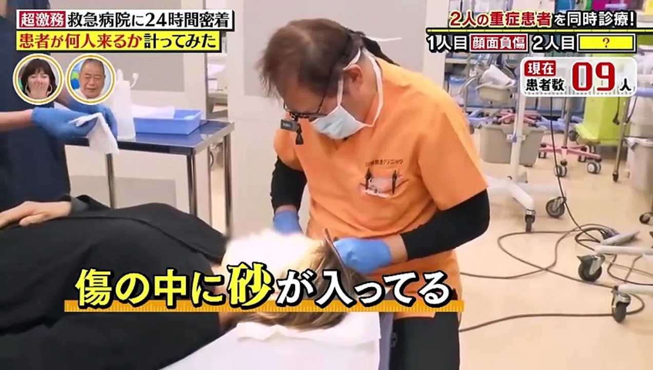 バカリズムのちょっとバカりハカってみた！ 緊急病院24時間密着！深夜に救急車殺到＆酔っ払い患者...