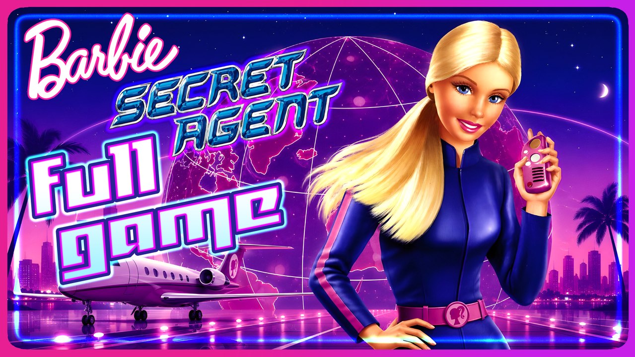 Secret Agent Barbie FULL GAME Longplay (PC) 4k