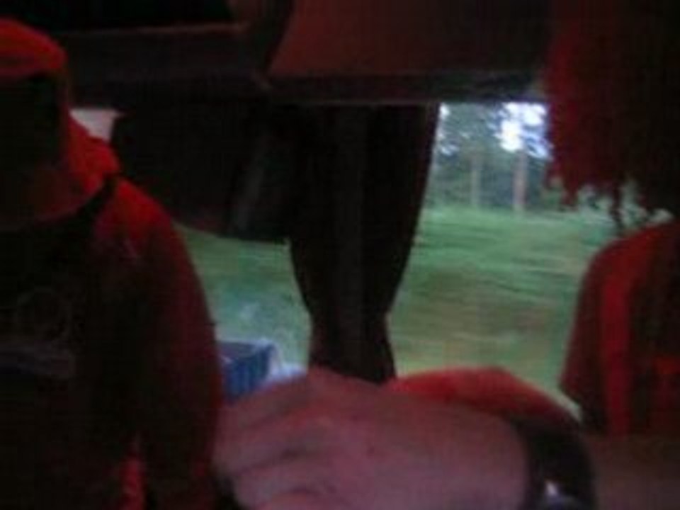 Op weg naar Bern al gezellig in de bus