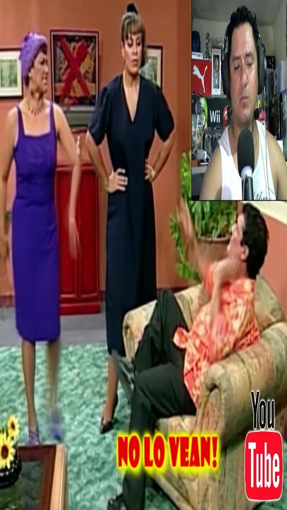 AMPARO BRAMBILLA CASTIGA AL CHATO BARRAZA COMEDIA DE PAREJAS VIDEOREACCION