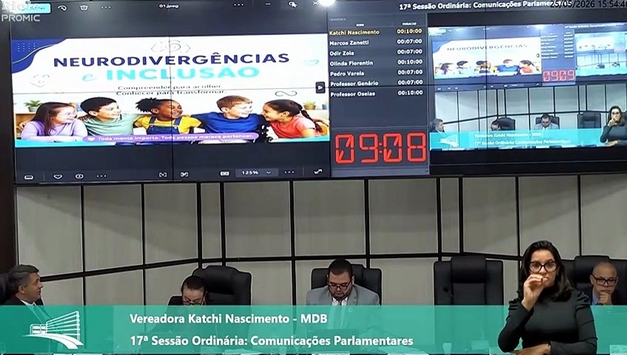 Compreender para acolher: Katchi apresenta à Câmara o que aprendeu sobre neurodivergência