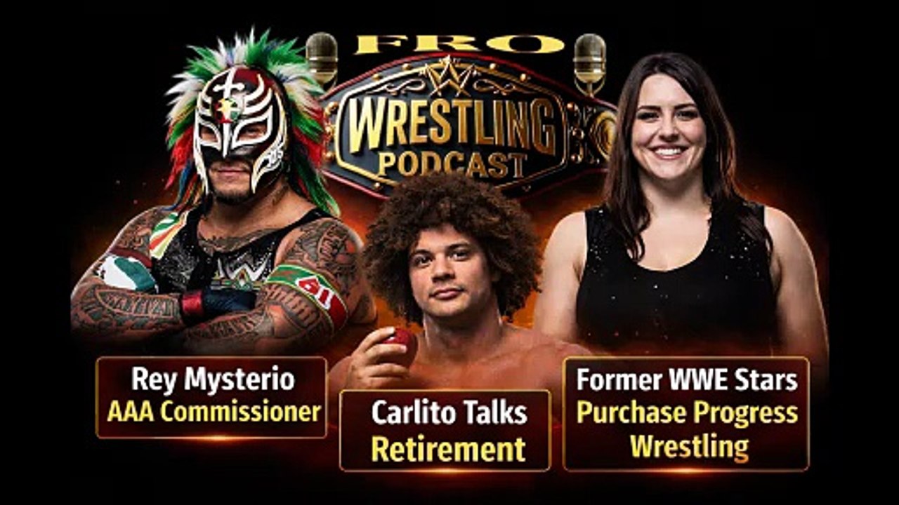 Rey Mysterio as AAA Commissioner - Carlito Talks Retirement - Former WWE Stars Purchase Progress Wrestling