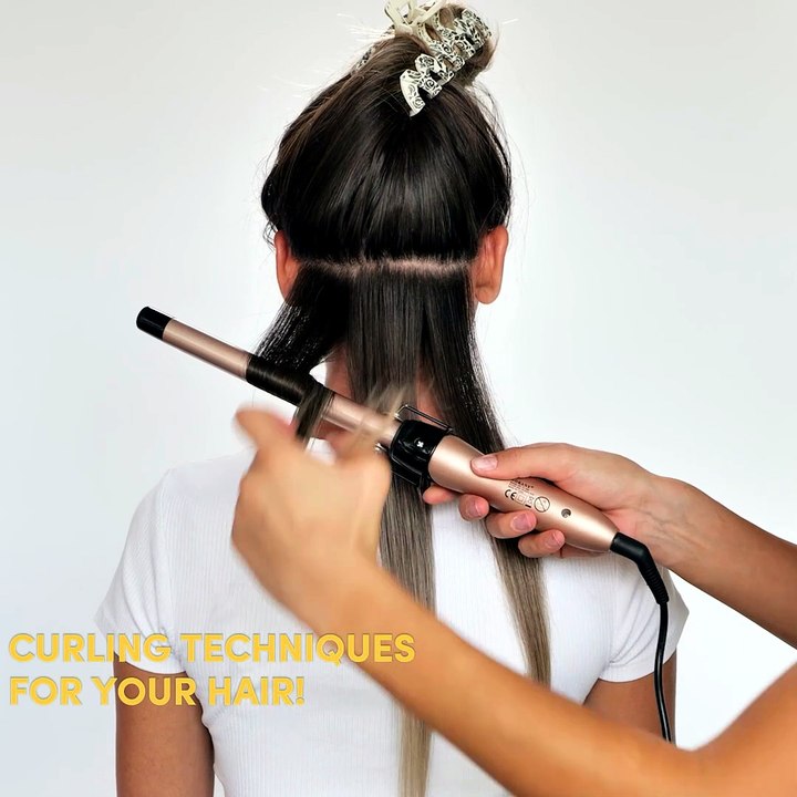 Learn pro curling techniques to up your hair game👩‍🦱