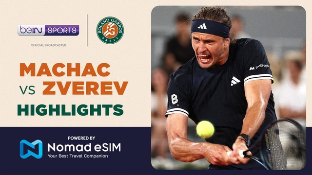 Tomas Machac vs Alexander Zverev | Roland-Garros 2026 | Match Highlights