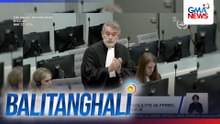 Paglilitis sa kaso ni FPRRD sa ICC, sisimulan sa Nov. 30 | Balitanghali