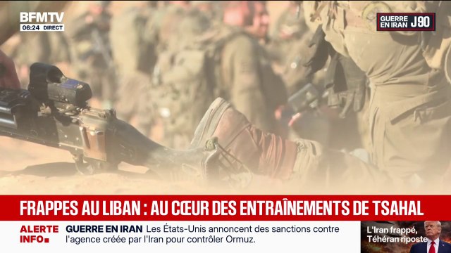 Guerre au Moyen-Orient: BFMTV au cœur d'un entraînement de l'armée israélienne
