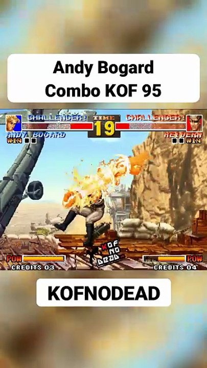 Andy Bogard combo en KOF 95