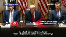 Presiden AS Trump Tolak Jika Rusia atau China Ambil Stok Uranium Milik Iran