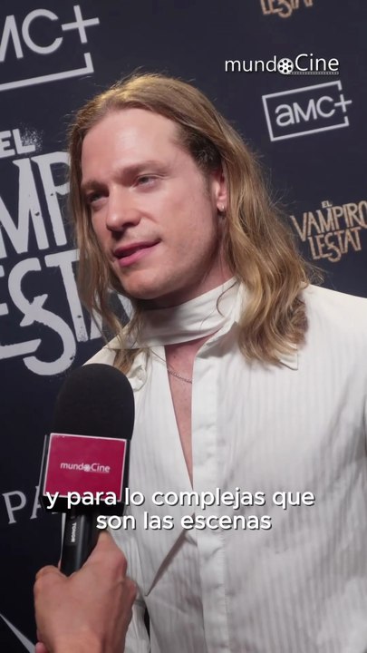 Sam Reid Interview at The Vampire Lestat & Palomo Event in Madrid, Spain (Two Clips Merged Together)